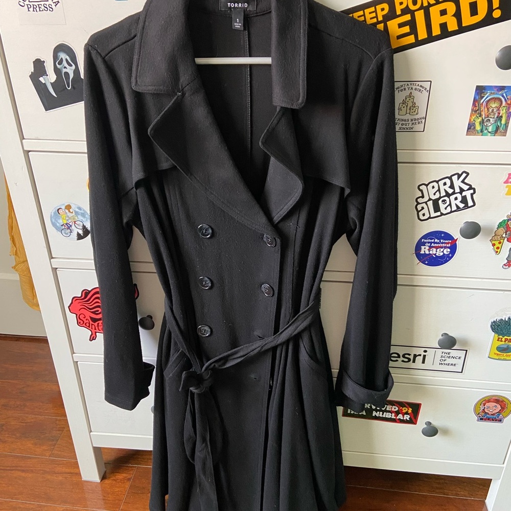 Black coat